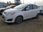 2017 Ford C-max Titanium White vin: 1FADP5DU3HL107051