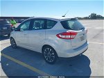2017 Ford C-max Hybrid Titanium White vin: 1FADP5DU4HL107026