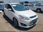 2017 Ford C-max Hybrid Titanium White vin: 1FADP5DU5HL103664