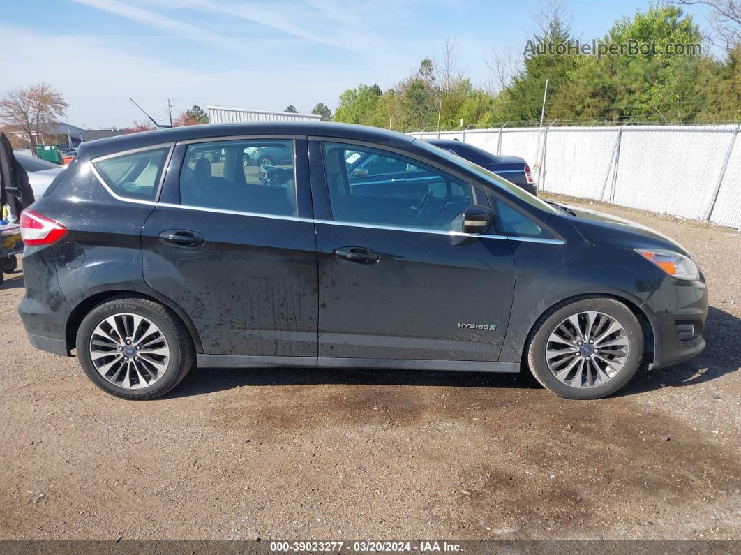 2017 Ford C-max Hybrid Titanium Черный vin: 1FADP5DU6HL118867