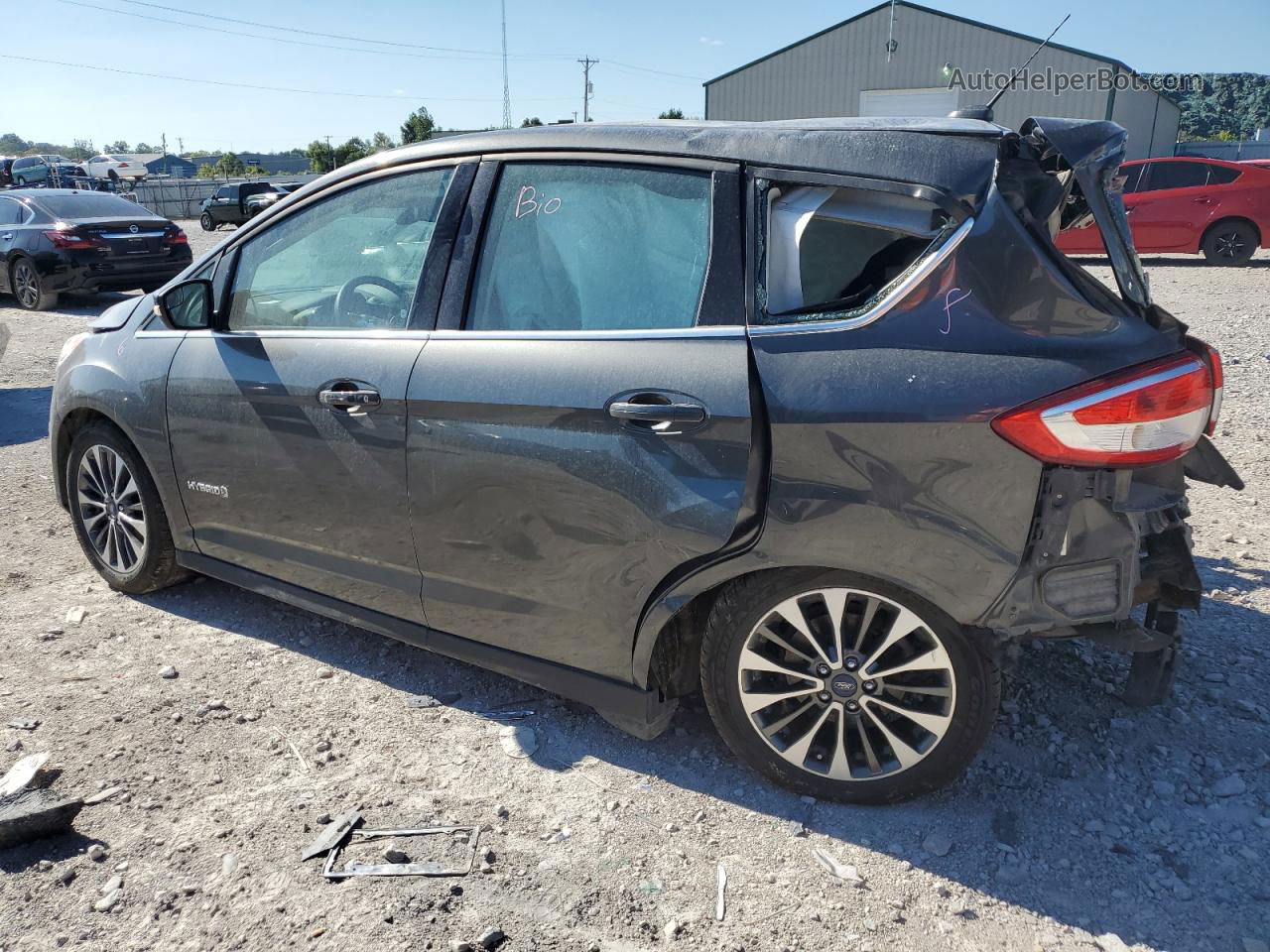 2017 Ford C-max Titanium Black vin: 1FADP5DU8HL106882