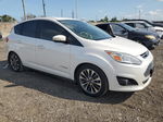 2017 Ford C-max Titanium White vin: 1FADP5DU8HL108762