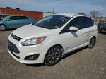 2017 Ford C-max Titanium White vin: 1FADP5DU8HL108762