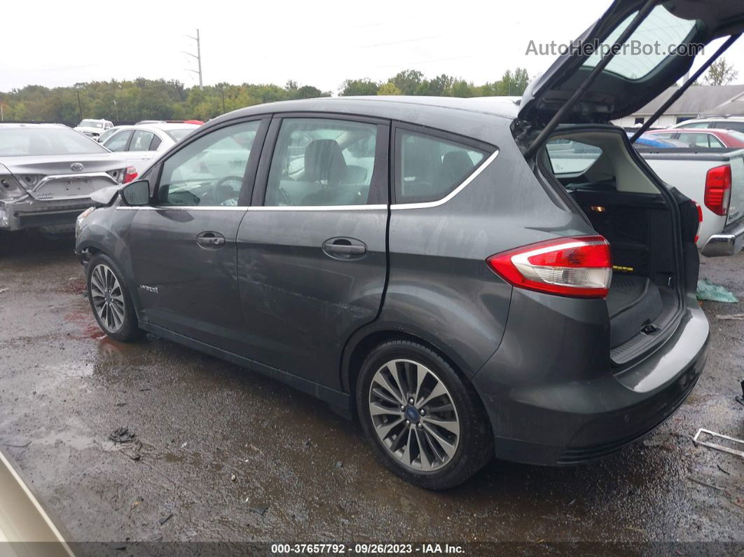 2017 Ford C-max Hybrid Titanium Gray vin: 1FADP5DU8HL108955