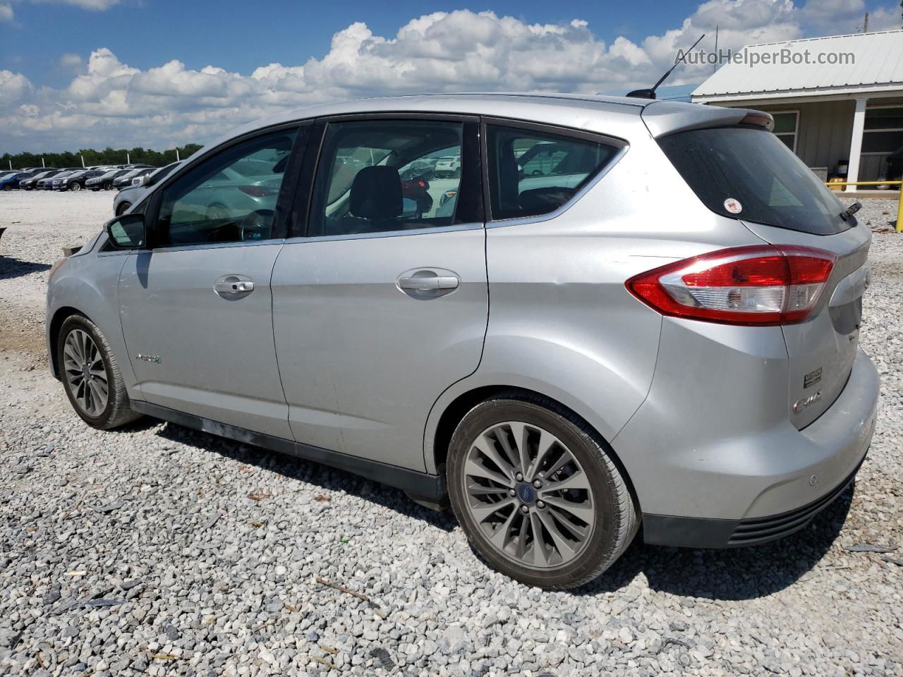 2017 Ford C-max Titanium Silver vin: 1FADP5DU8HL114092