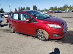 2017 Ford C-max Titanium Red vin: 1FADP5DU8HL117316