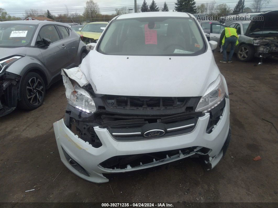 2017 Ford C-max Hybrid Titanium White vin: 1FADP5DU9HL113114