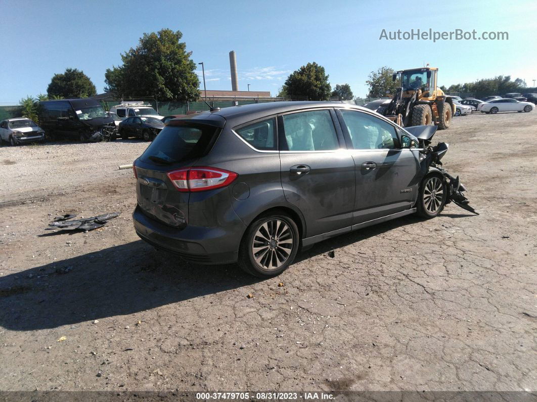 2017 Ford C-max Hybrid Titanium Gray vin: 1FADP5DUXHL101618