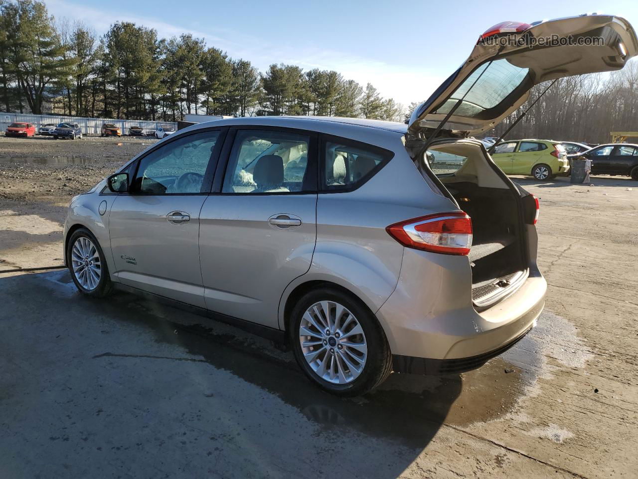 2017 Ford C-max Se Tan vin: 1FADP5EU0HL102470