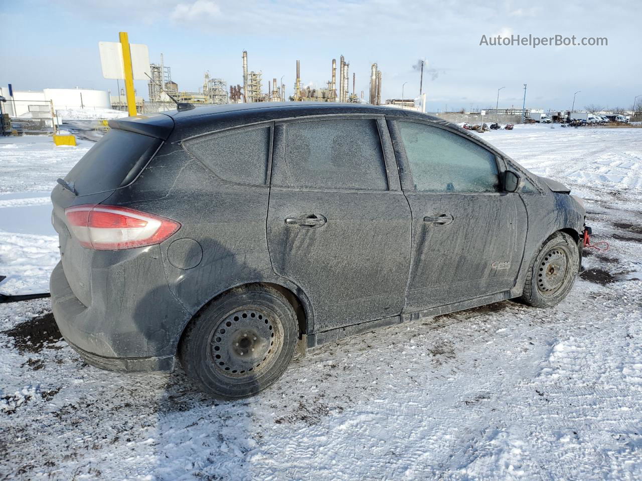 2017 Ford C-max Se Black vin: 1FADP5EU0HL108866