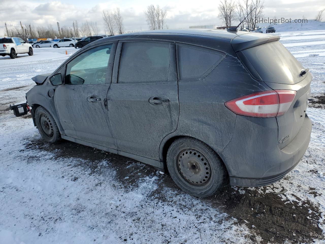 2017 Ford C-max Se Black vin: 1FADP5EU0HL108866