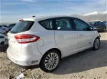 2017 Ford C-max Se White vin: 1FADP5EU1HL113364