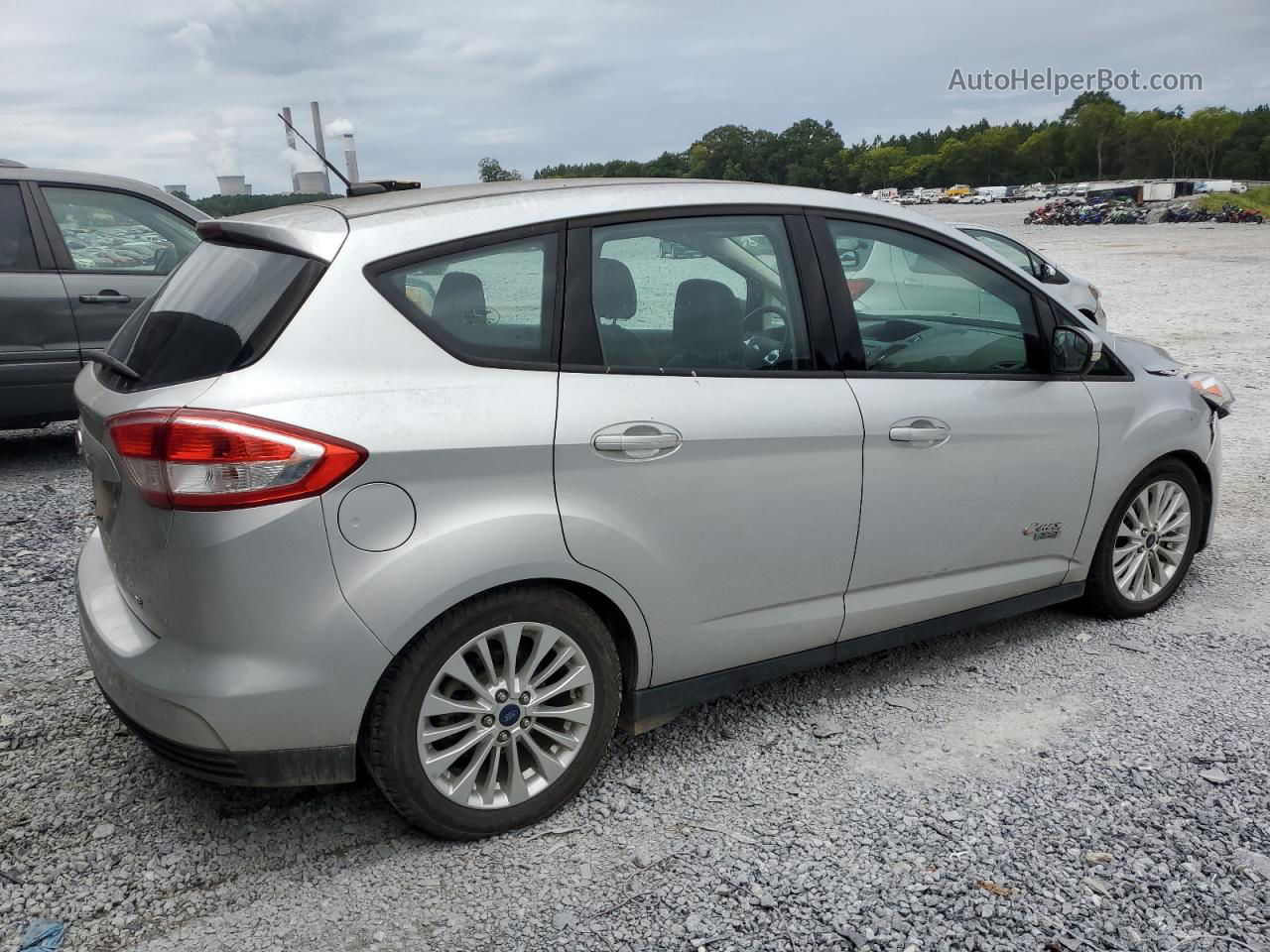 2017 Ford C-max Se Серебряный vin: 1FADP5EU2HL110411