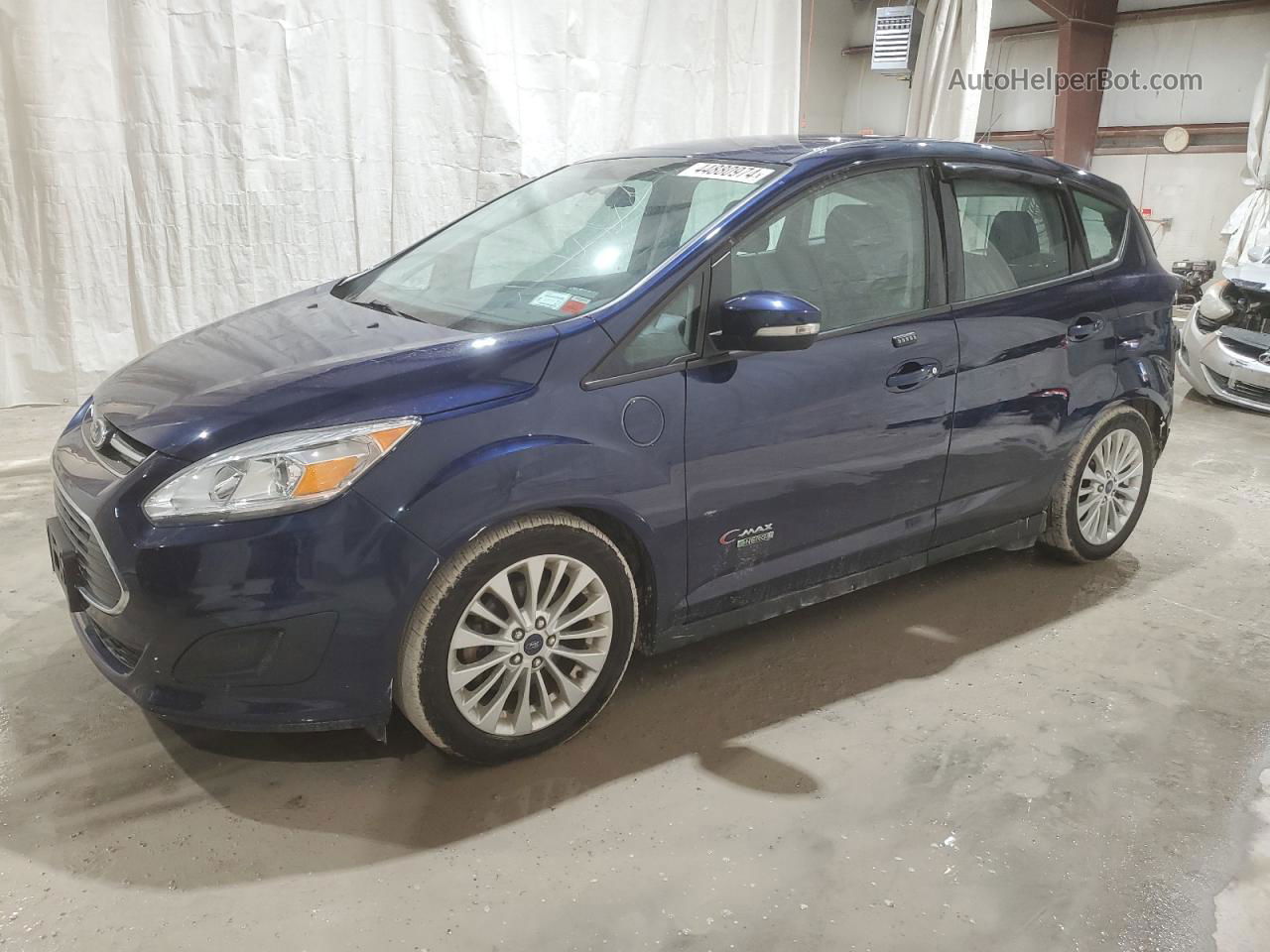 2017 Ford C-max Se Blue vin: 1FADP5EU3HL104777