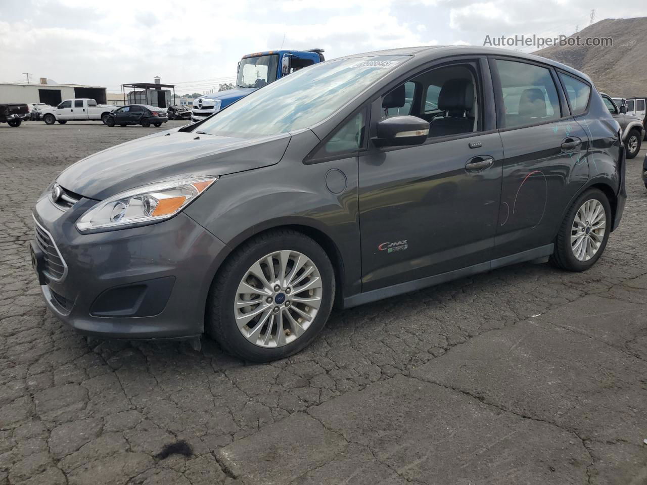 2017 Ford C-max Se Charcoal vin: 1FADP5EU3HL108229