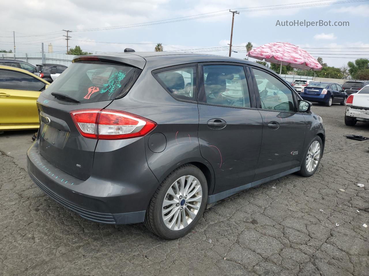 2017 Ford C-max Se Угольный vin: 1FADP5EU3HL108229