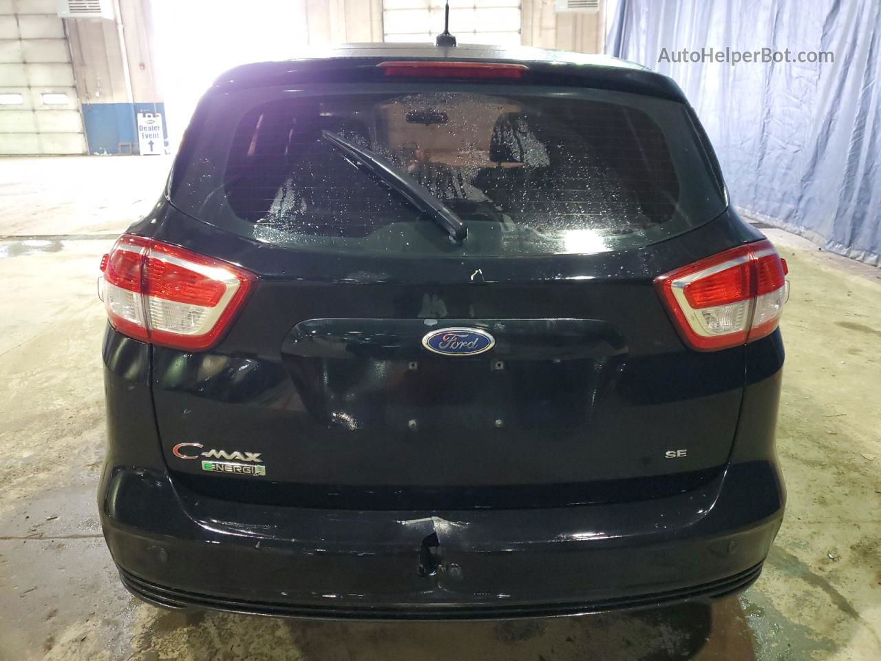 2017 Ford C-max Se Black vin: 1FADP5EU4HL107753