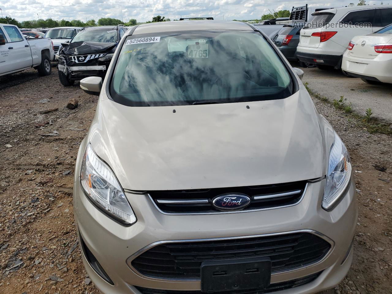 2017 Ford C-max Se Gold vin: 1FADP5EU4HL111138