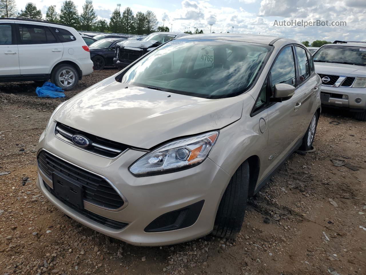 2017 Ford C-max Se Gold vin: 1FADP5EU4HL111138