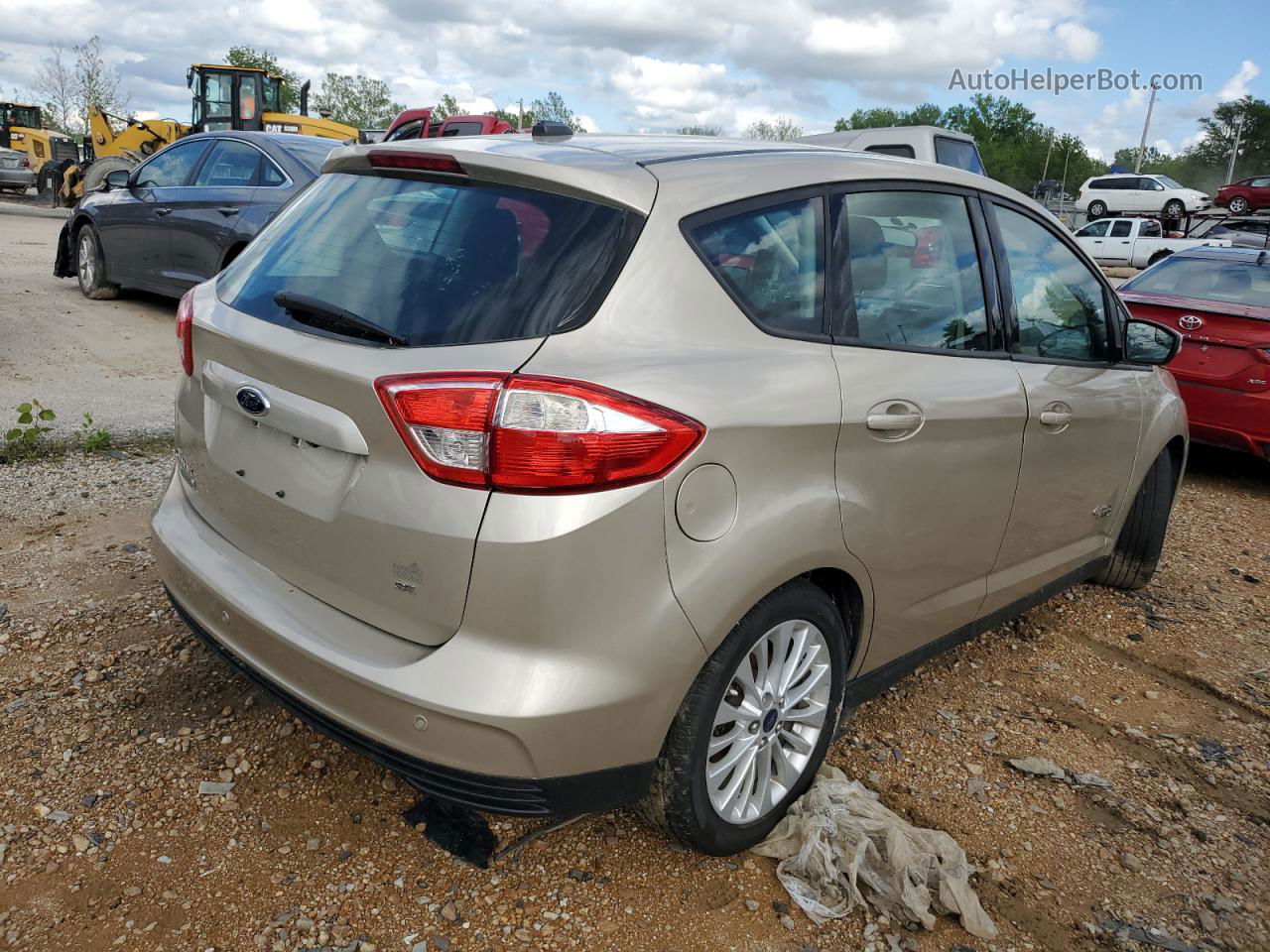 2017 Ford C-max Se Gold vin: 1FADP5EU4HL111138