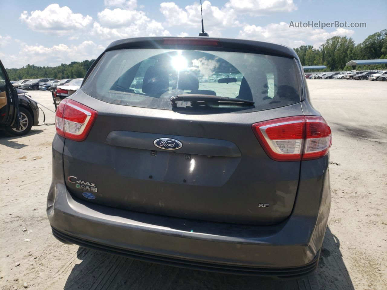 2017 Ford C-max Se Gray vin: 1FADP5EU4HL111897