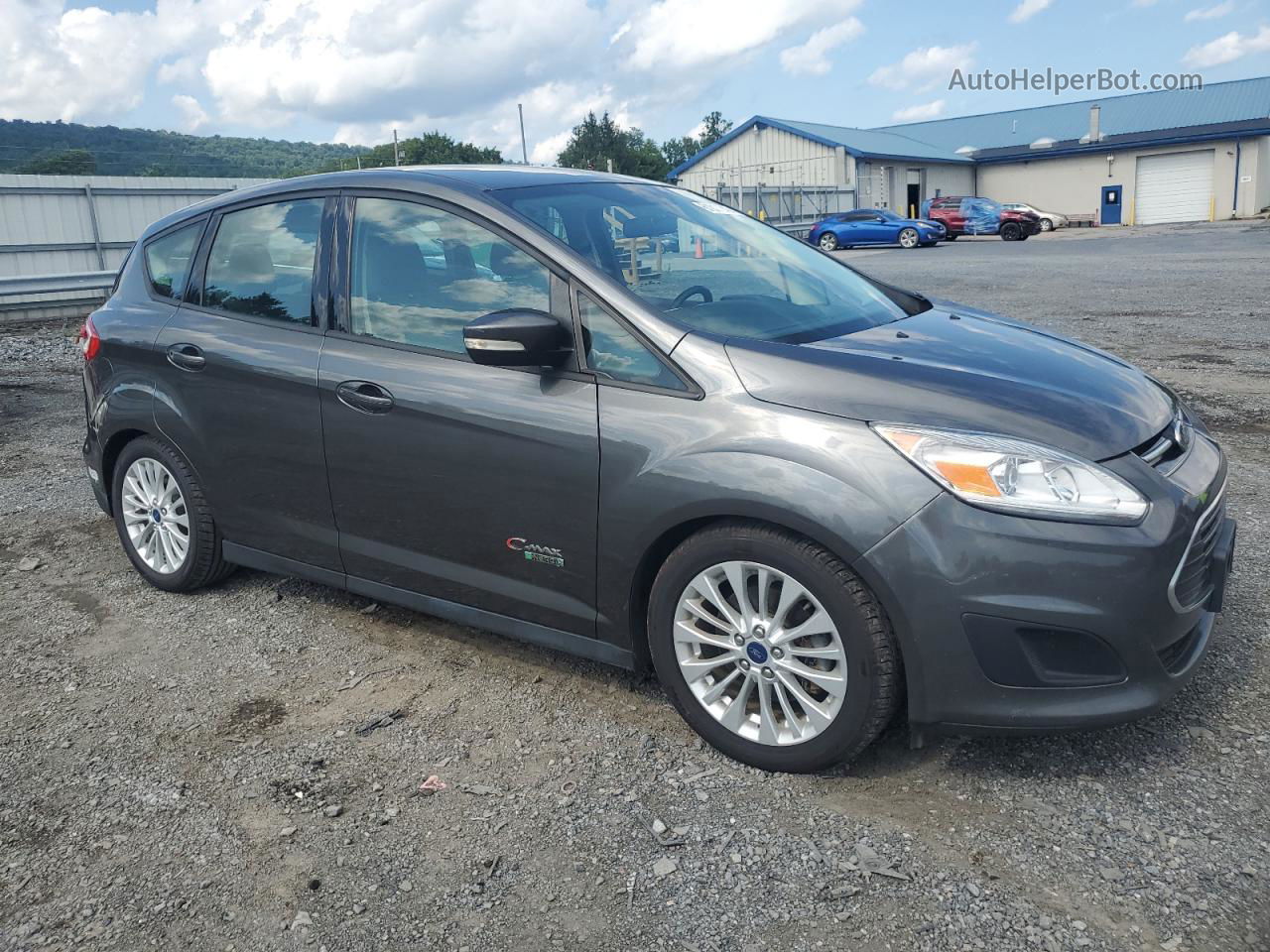 2017 Ford C-max Se Gray vin: 1FADP5EU6HL105003