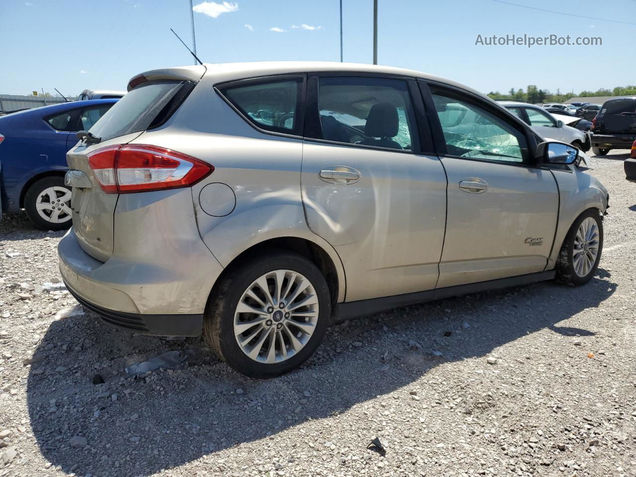 2017 Ford C-max Se Gold vin: 1FADP5EU7HL107598