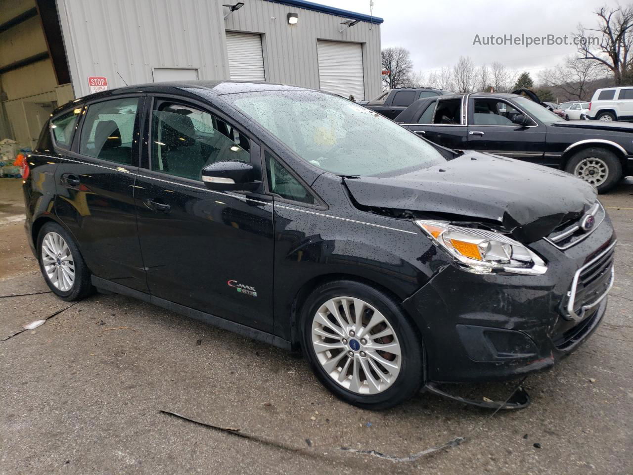 2017 Ford C-max Se Black vin: 1FADP5EU8HL108601