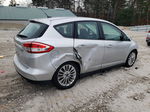 2017 Ford C-max Se Silver vin: 1FADP5EU9HL103536