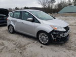 2017 Ford C-max Se Silver vin: 1FADP5EU9HL103536