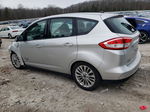 2017 Ford C-max Se Silver vin: 1FADP5EU9HL103536