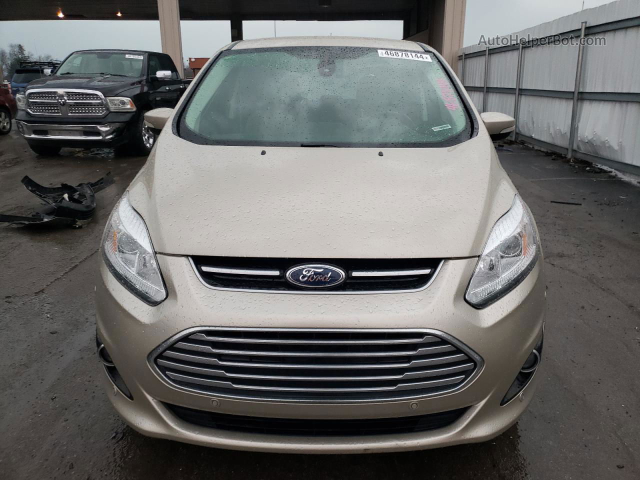 2017 Ford C-max Titanium Cream vin: 1FADP5FU0HL102564