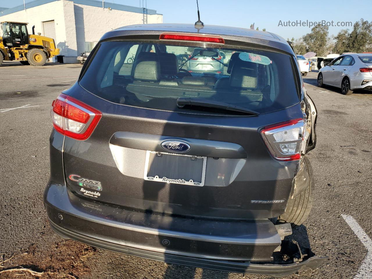 2017 Ford C-max Titanium Серый vin: 1FADP5FU2HL113484