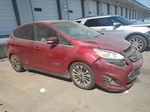 2017 Ford C-max Titanium Burgundy vin: 1FADP5FU2HL115834