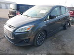 2017 Ford C-max Energi Titanium Gray vin: 1FADP5FU4HL101272