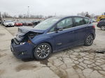 2017 Ford C-max Titanium Blue vin: 1FADP5FU9HL114003