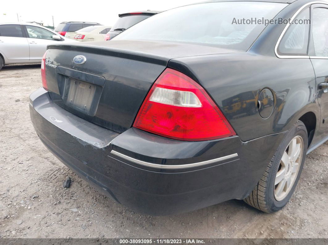 2006 Ford Five Hundred Se Черный vin: 1FAFP23116G102564