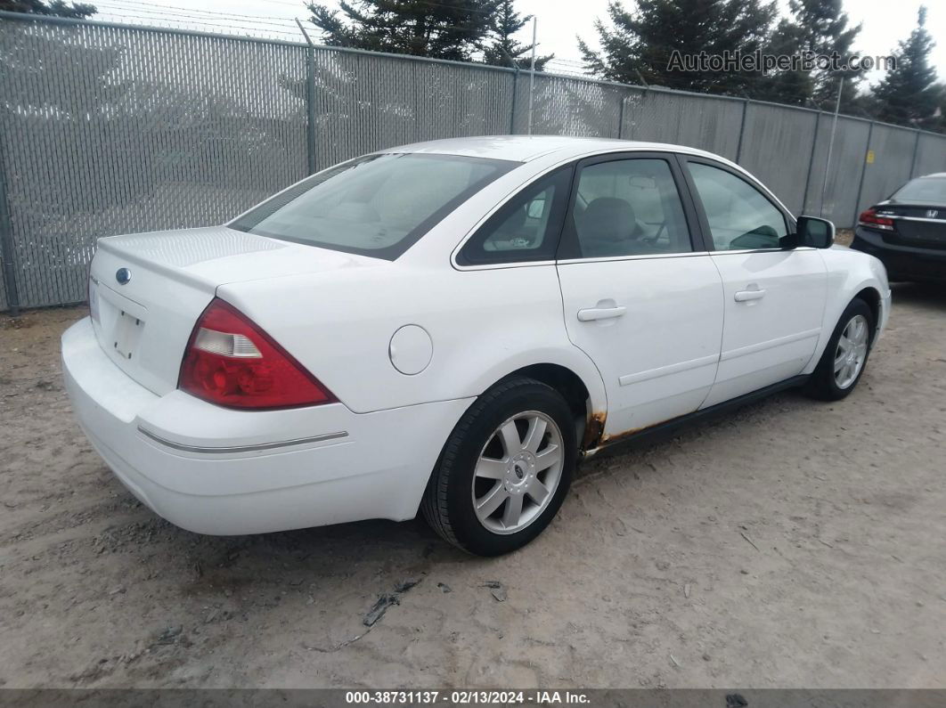 2006 Ford Five Hundred Se Белый vin: 1FAFP23126G120166