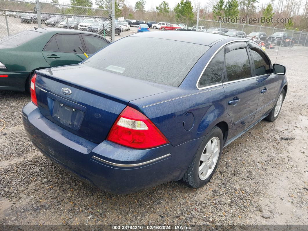 2006 Ford Five Hundred Se Dark Blue vin: 1FAFP23156G126351