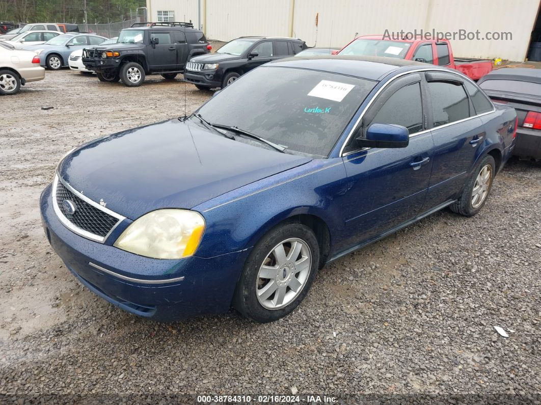 2006 Ford Five Hundred Se Dark Blue vin: 1FAFP23156G126351