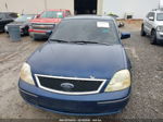 2006 Ford Five Hundred Se Dark Blue vin: 1FAFP23156G126351