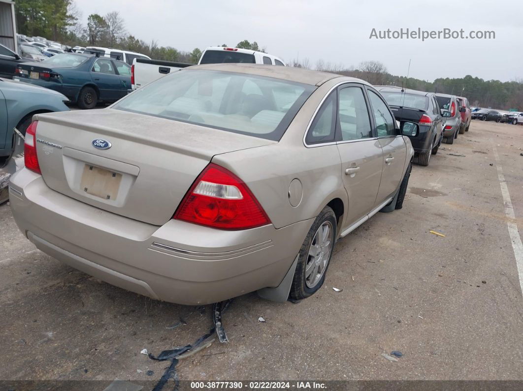 2006 Ford Five Hundred Se Gold vin: 1FAFP23156G165067