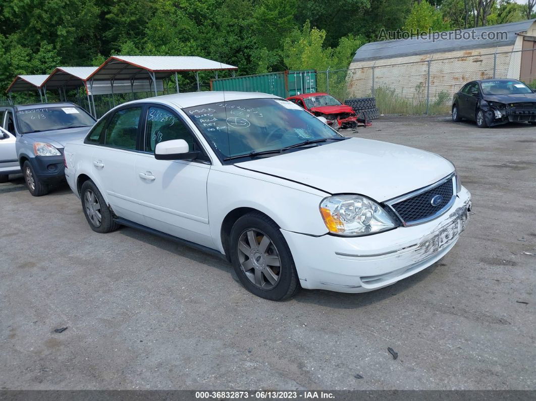 2006 Ford Five Hundred Se White vin: 1FAFP23166G107534