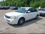 2006 Ford Five Hundred Se White vin: 1FAFP23166G107534