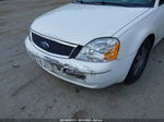 2006 Ford Five Hundred Se White vin: 1FAFP23166G107534