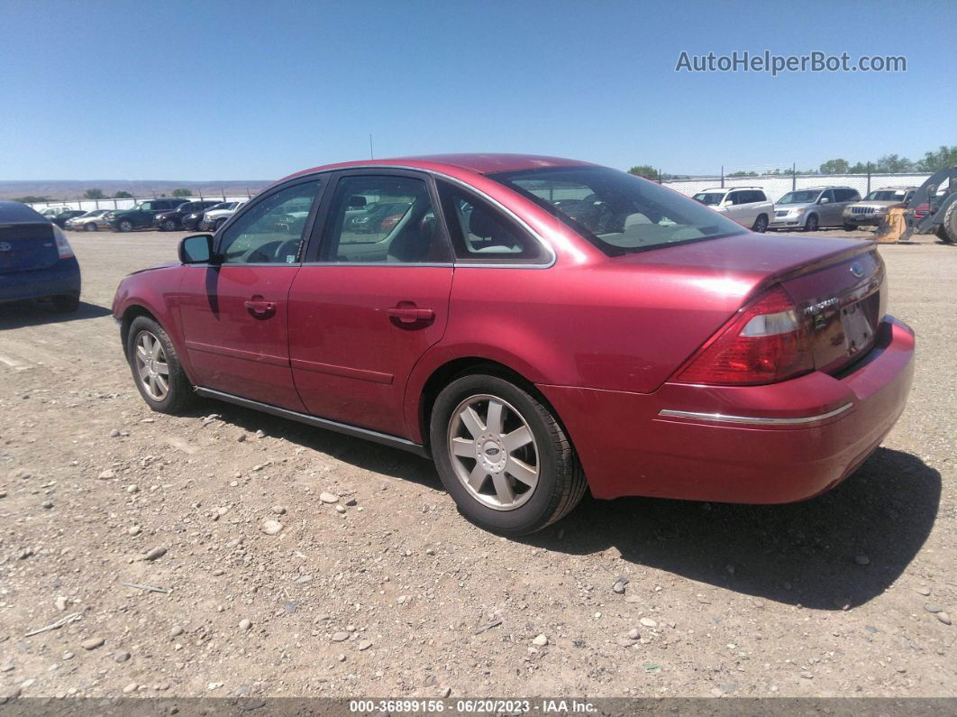 2006 Ford Five Hundred Se Red vin: 1FAFP231X6G123381