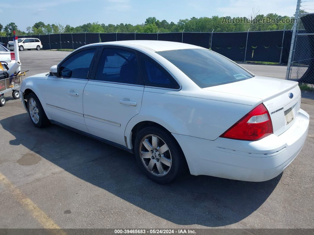 2006 Ford Five Hundred Sel White vin: 1FAFP24126G146474