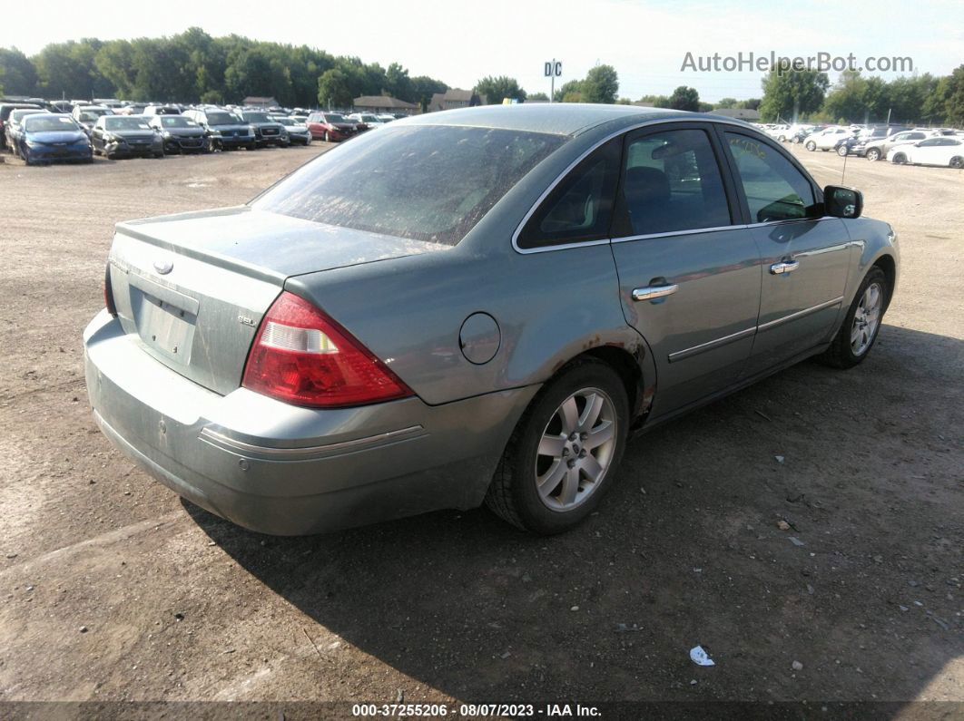 2006 Ford Five Hundred Sel Зеленый vin: 1FAFP24136G129585