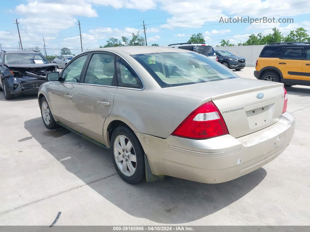 2006 Ford Five Hundred Sel Gold vin: 1FAFP24136G159525