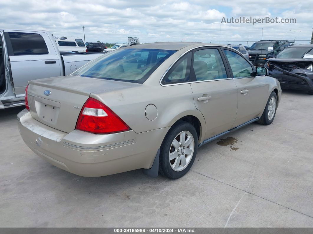 2006 Ford Five Hundred Sel Gold vin: 1FAFP24136G159525